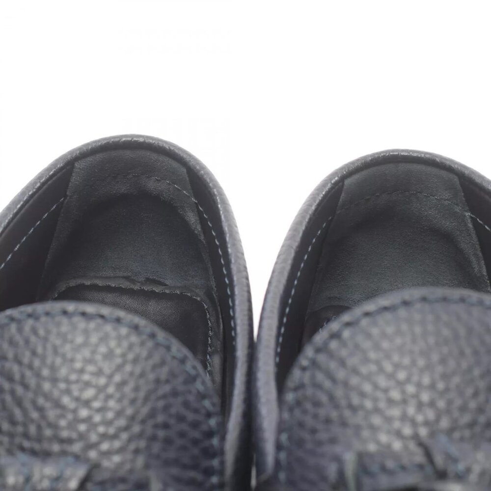 LOUIS VUITTON casual shoes leather Navy Used mens size - Picture 7 of 11